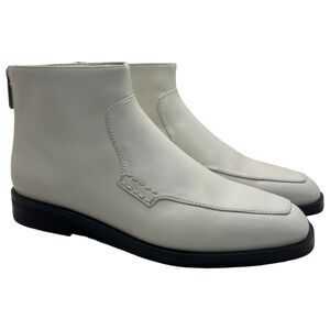 3.1 Phillip Lim Alexa Loafer Booties in White/Bone Size 38